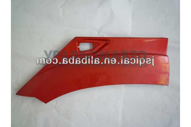 крыло Евро3 правое (верхнее) красное (без спальника) HOWO WG1642230051